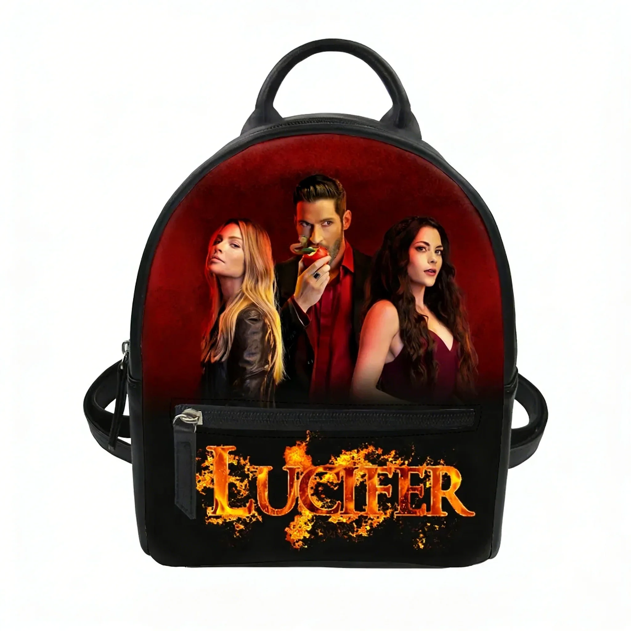 Lucifer TV series Lucifer Morningstar Custom Mini Small Backpack Purse Carter Schoolbags Double Shoulder Bag Mini Daypack Bag
Lucifer TV series Lucifer Morningstar Custom Mini Small Backpack Purse Carter Schoolbags Double Shoulder Bag Mini Daypack Bag