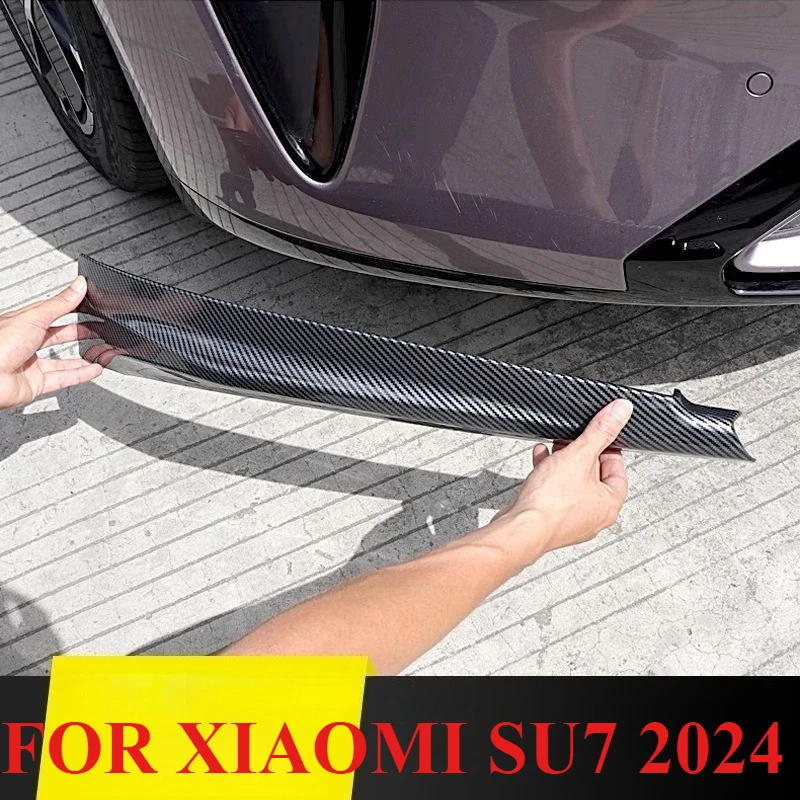 Боковая защита переднего бампера, наклейка, накладки, угловая полоса переднего бампера из АБС-пластика для XIAOMI SU7 2024, внешний аксессуар
Боковая защита переднего бампера, наклейка, накладки, угловая полоса переднего бампера из АБС-пластика для XIAOMI SU7 2024, внешний аксессуар