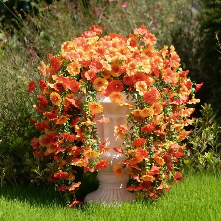 2 шт. искусственные подвесные осенние цветы для вращения на открытом воздухе, устойчивые к ультрафиолетовому излучению, реалистичные шелковые утренние славы с элиптом для осеннего дома
2 шт. искусственные подвесные осенние цветы для вращения на открытом воздухе, устойчивые к ультрафиолетовому излучению, реалистичные шелковые утренние славы с элиптом для осеннего дома