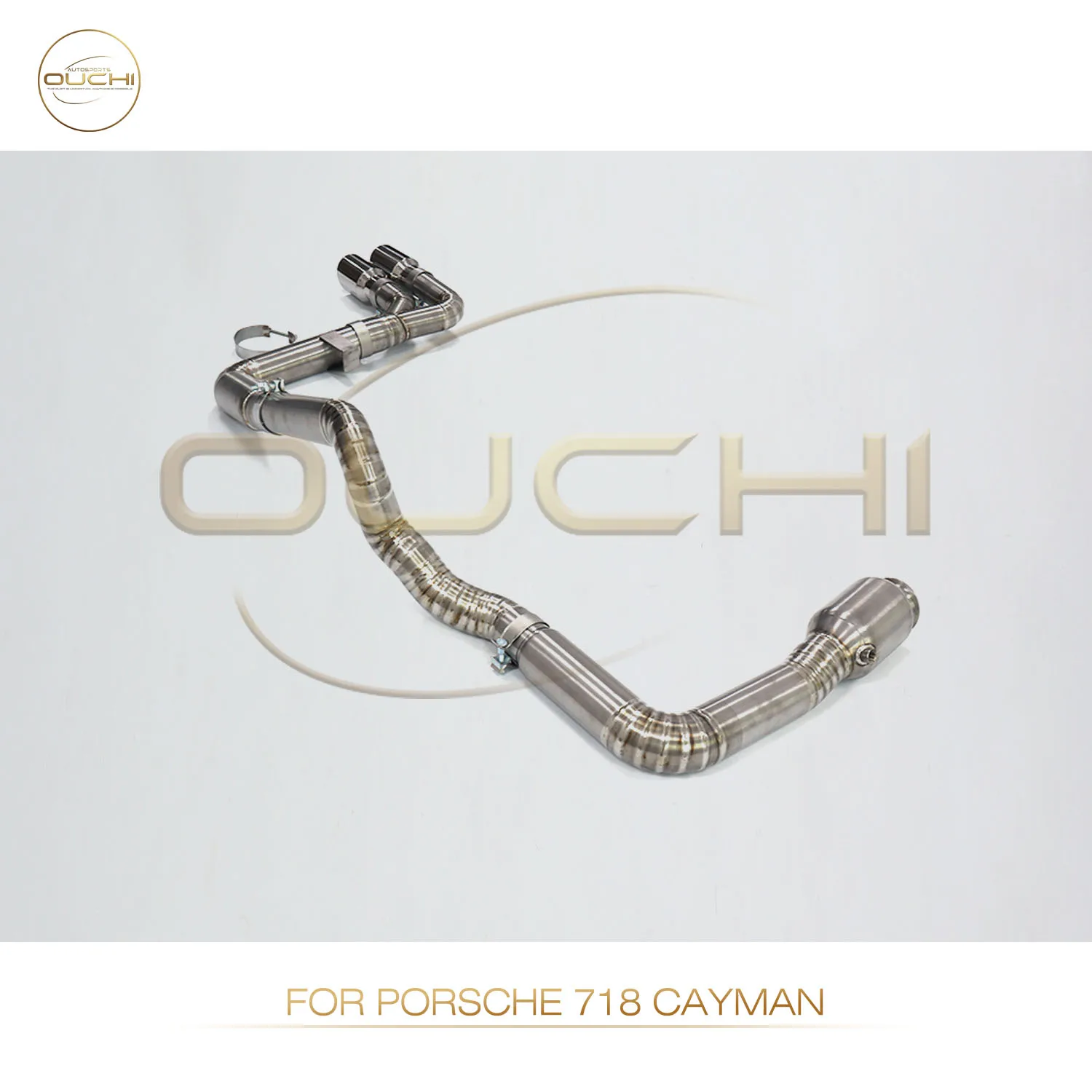 OUCHI подходит для Porsche 718 Cayman из титанового сплава Catback Performance, насадки на выхлопную трубу, полный комплект автомобильных запчастей
OUCHI подходит для Porsche 718 Cayman из титанового сплава Catback Performance, насадки на выхлопную трубу, полный комплект автомобильных запчастей