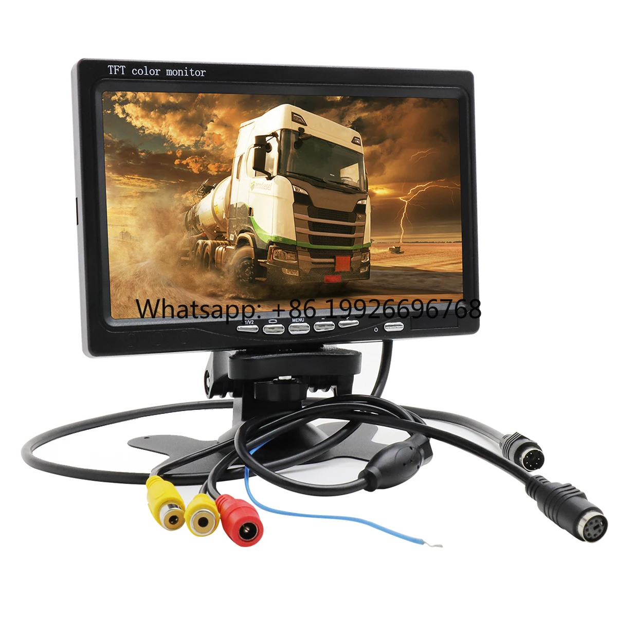 Car 7 Inch Display 12V-24V 7 Inch TFT LCD Color HD Screen for Auto CCTV Reverse Rear View Backup Camera Stand or Shell
Car 7 Inch Display 12V-24V 7 Inch TFT LCD Color HD Screen for Auto CCTV Reverse Rear View Backup Camera Stand or Shell