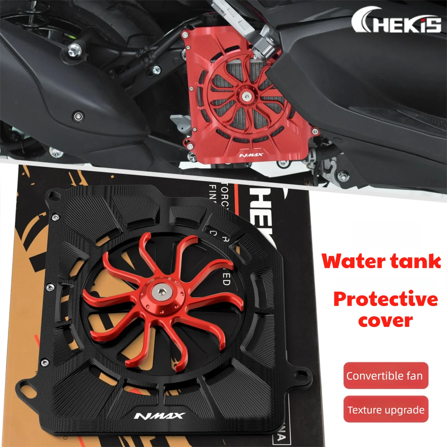 Chekis подходит для Yamaha Nmax125/155/160 Nmax Turbo Tech Max/Ultimate/Neo/Neo S, аксессуары для модификации, защитная крышка радиатора, защитная крышка радиатора 
Chekis подходит для Yamaha Nmax125/155/160 Nmax Turbo Tech Max/Ultimate/Neo/Neo S, аксессуары для модификации, защитная крышка радиатора, защитная крышка радиатора