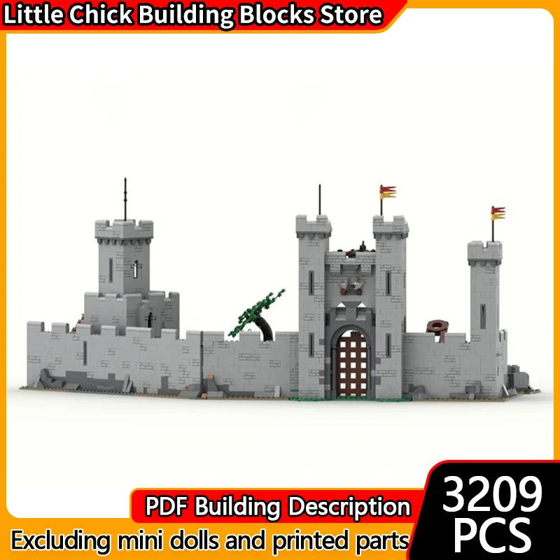Средневековый замок, модель MOC, строительные кирпичи, средневековые городские стены, модульные технологии, подарки, праздник, сборка, детские игрушки, костюм
Средневековый замок, модель MOC, строительные кирпичи, средневековые городские стены, модульные технологии, подарки, праздник, сборка, детские игрушки, костюм