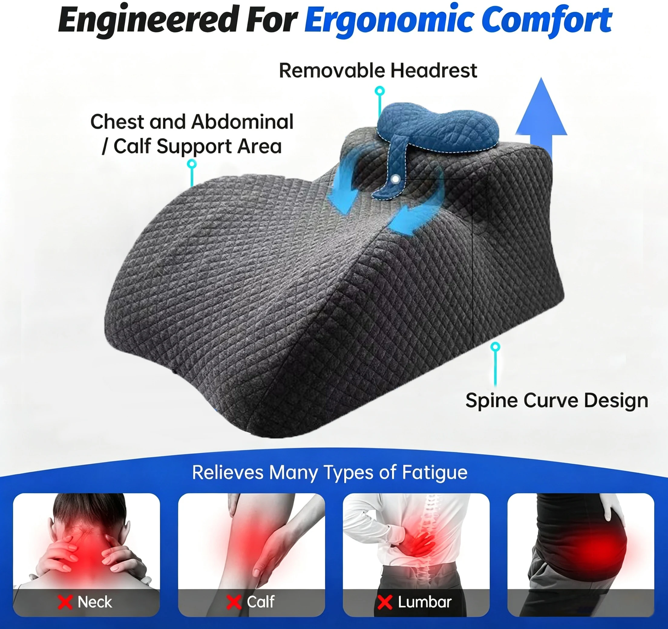 Noise Isolating Sound Blocking Calm Mood Bed Cushion Hypoallergenic Washable Cooling Pillow for Bedroom Night Sleep&StressRelief
Noise Isolating Sound Blocking Calm Mood Bed Cushion Hypoallergenic Washable Cooling Pillow for Bedroom Night Sleep&StressRelief