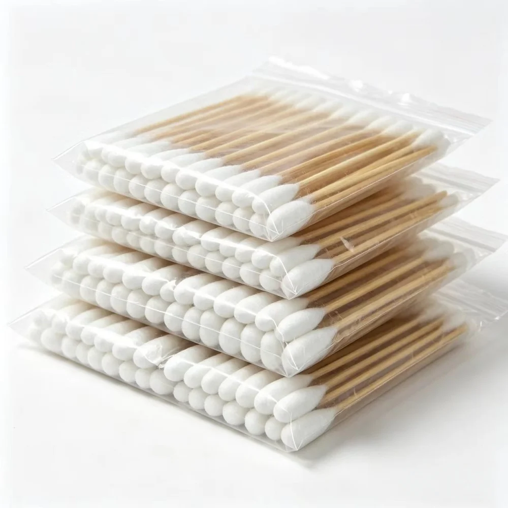 50/100pcs12cmBig Round Long CottonSwabsBiodegradable Bamboo Cotton Buds -Applicators for Makeup Removing,tattoo,Pet Ear Cleaning
50/100pcs12cmBig Round Long CottonSwabsBiodegradable Bamboo Cotton Buds -Applicators for Makeup Removing,tattoo,Pet Ear Cleaning