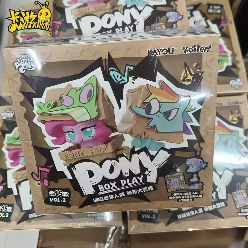 Kayou New Genuine My Little Pony V2 Mini Figure Blind Box Pony Trip Box Play Collectible Toy Desktop Ornament Adventure
Kayou New Genuine My Little Pony V2 Mini Figure Blind Box Pony Trip Box Play Collectible Toy Desktop Ornament Adventure