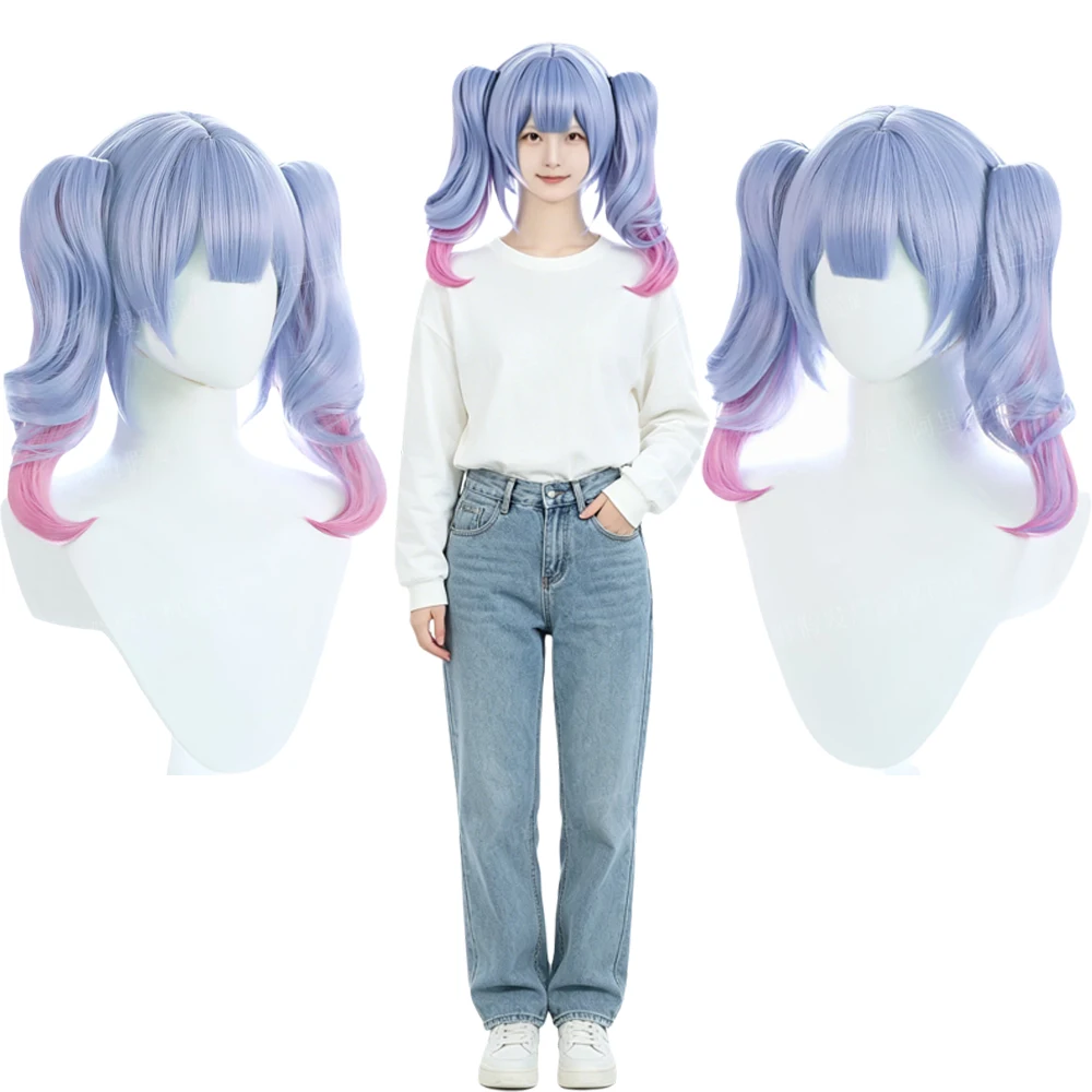 Pastel Blue Pink Gradient Pigtails Fashion Wig Heat Resistant Fiber Breathable Rose Net Daily Fashion Lolita Wig For Asian
Pastel Blue Pink Gradient Pigtails Fashion Wig Heat Resistant Fiber Breathable Rose Net Daily Fashion Lolita Wig For Asian