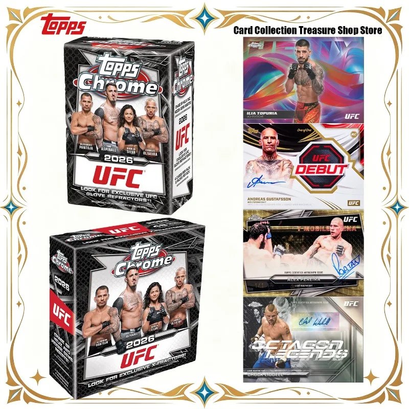 Topps Chrome Official UFC MMA Trading Cards Auto Exclusive Refractor Rookie RC Zhang Weili Champions Legends Collectible Cards
Topps Chrome Official UFC MMA Trading Cards Auto Exclusive Refractor Rookie RC Zhang Weili Champions Legends Collectible Cards