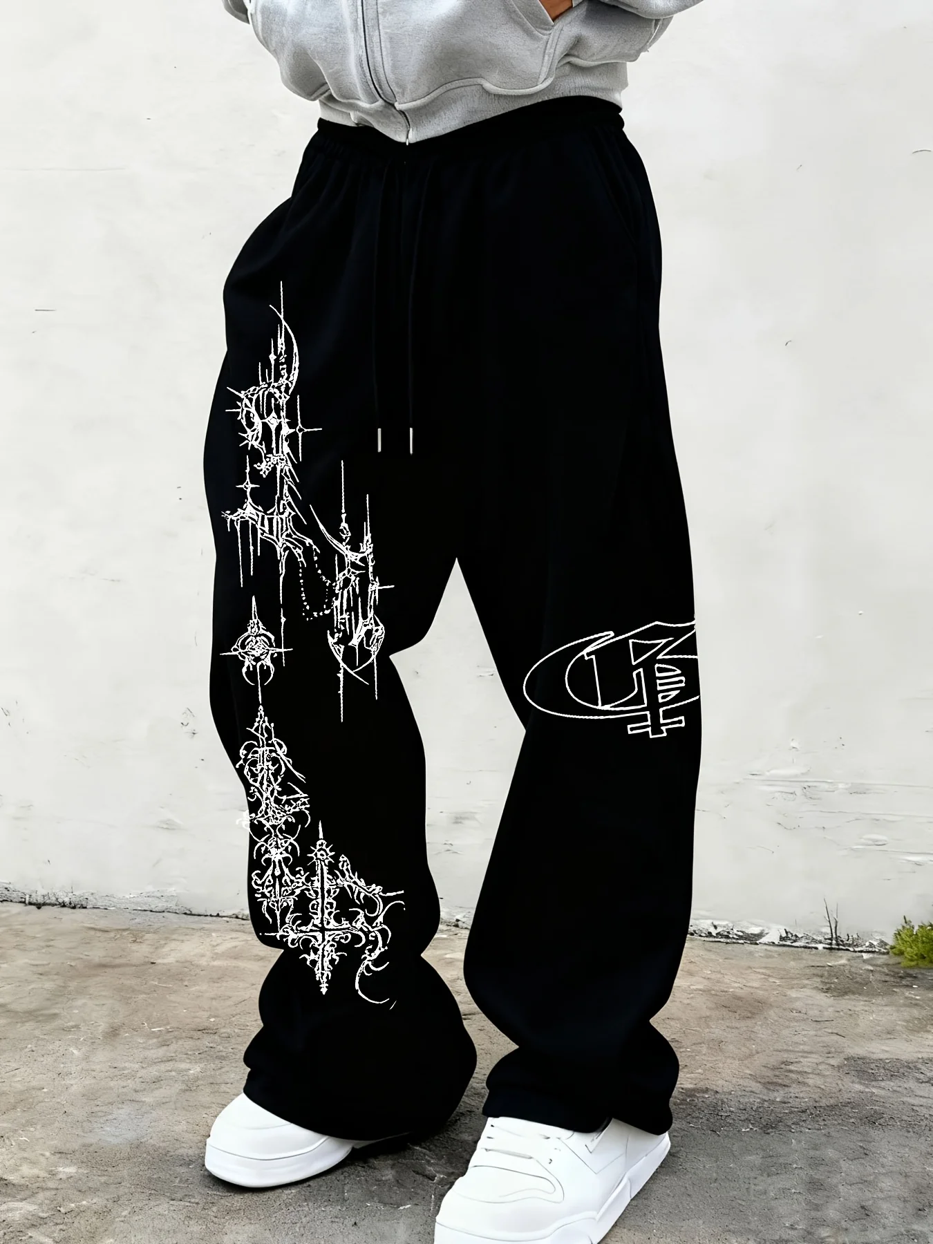 Casual Long Pants, Straight-leg Printed Pattern Wide-leg Pants for Men and Women, Autumn and Winter Pants
Casual Long Pants, Straight-leg Printed Pattern Wide-leg Pants for Men and Women, Autumn and Winter Pants