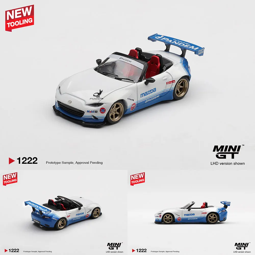 Предзаказ: Коллекционная модель автомобиля MINIGT 1/64 Mazda Miata MX-5 (ND) Pandem IMSA, высококачественная литая модель, подарок для мальчиков и взрослых
Предзаказ: Коллекционная модель автомобиля MINIGT 1/64 Mazda Miata MX-5 (ND) Pandem IMSA, высококачественная литая модель, подарок для мальчиков и взрослых
