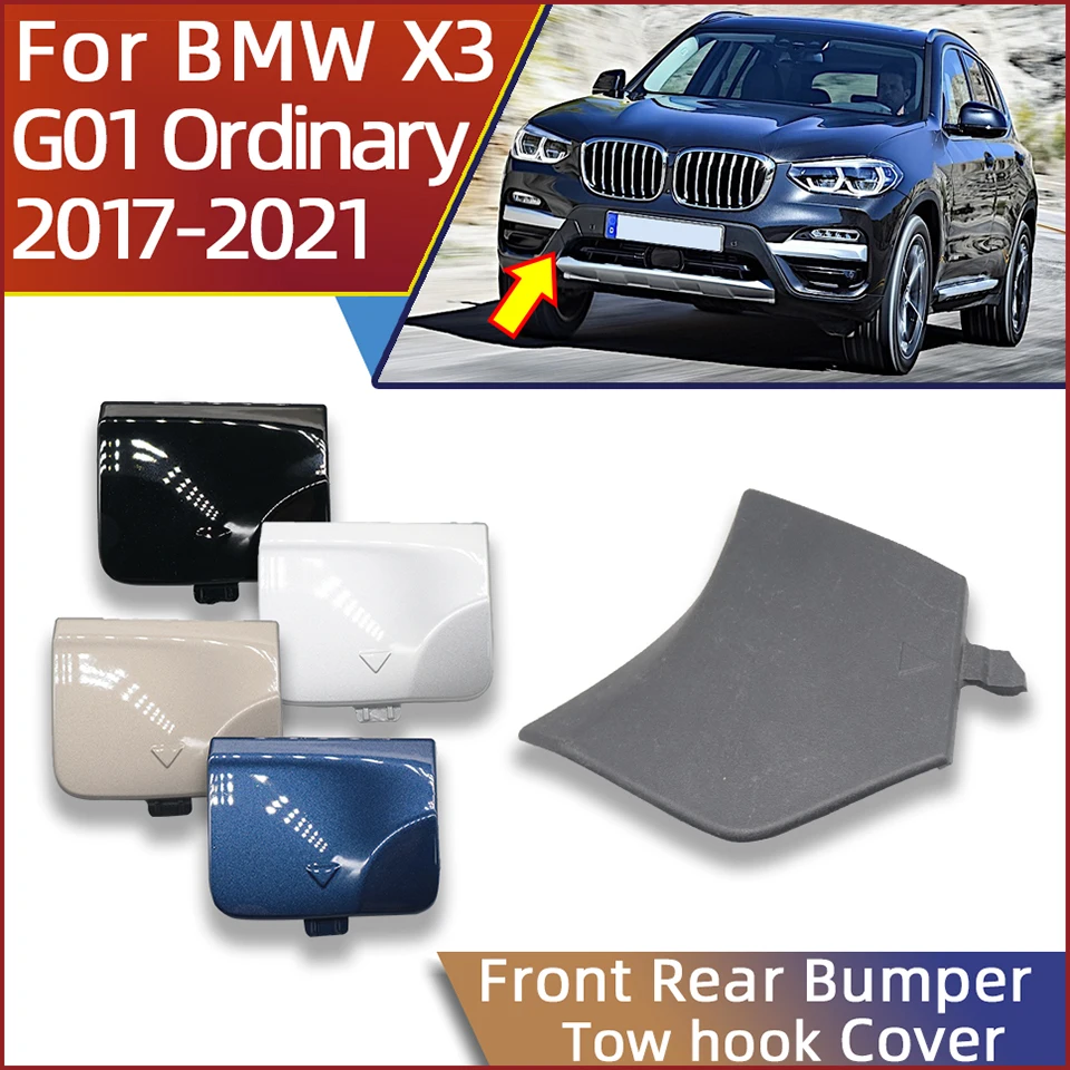 High Quality Auto Parts Front Rear Bumper Tow Hook Cover Towing Eye Cap For BMW X3 G01 2017-2021 Trailer Cover Decoration
High Quality Auto Parts Front Rear Bumper Tow Hook Cover Towing Eye Cap For BMW X3 G01 2017-2021 Trailer Cover Decoration