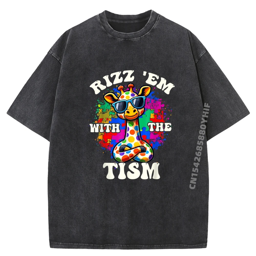 Loose Rizz em With The Tism Female T Shirts Retro Labor Day Short Sleeve Comfortable Pure Cotton Tops Tees Retro Washed T Shirts
Loose Rizz em With The Tism Female T Shirts Retro Labor Day Short Sleeve Comfortable Pure Cotton Tops Tees Retro Washed T Shirts