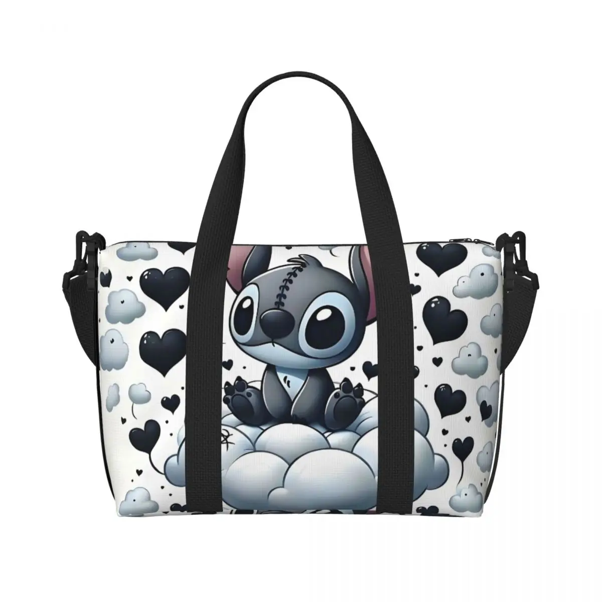 Custom Cartoon Lilo And Stitch Anime Beach Tote Bag for Women Extra Large Gym Carry On Kawaii Travel Shopping Bags
Custom Cartoon Lilo And Stitch Anime Beach Tote Bag for Women Extra Large Gym Carry On Kawaii Travel Shopping Bags