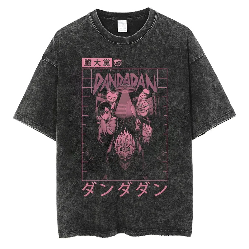 Dandadan Okarun Merch винтажная футболка для стирки футболки для женщин и мужчин модная уличная одежда топ с короткими рукавами
Dandadan Okarun Merch винтажная футболка для стирки футболки для женщин и мужчин модная уличная одежда топ с короткими рукавами