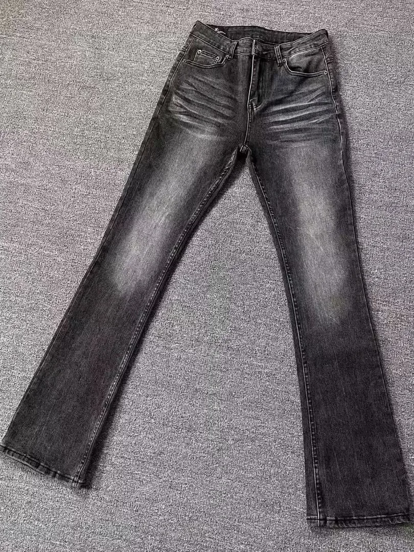 Slim Fit Men's Jeans Bla ey Waed American Sle Casual High Waist Cotton Stretch Denim Micro Flared Pants for Spring Au...
Slim Fit Men's Jeans Bla ey Waed American Sle Casual High Waist Cotton Stretch Denim Micro Flared Pants for Spring Au...