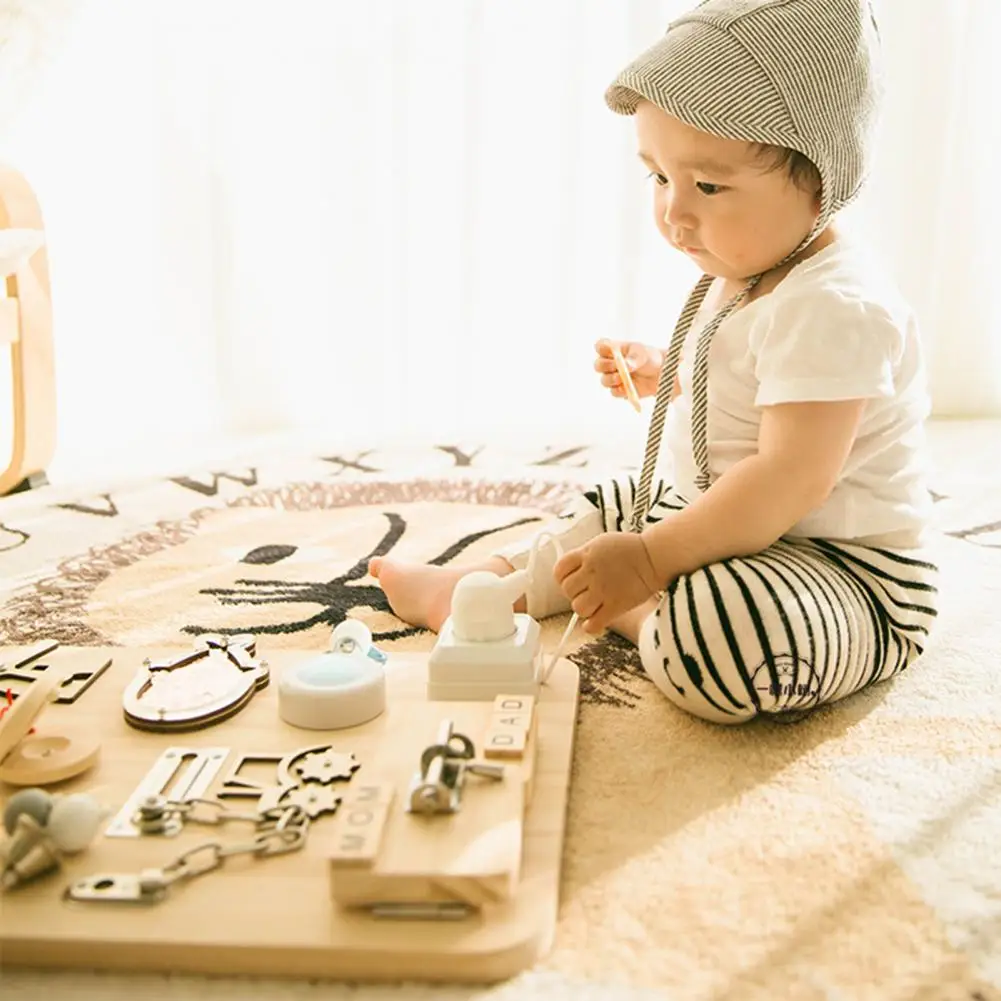 Thought Process Development Toy Wooden Activity Board for Toddler Development Educational Toy for Baby Boys for Preschoolers
Thought Process Development Toy Wooden Activity Board for Toddler Development Educational Toy for Baby Boys for Preschoolers