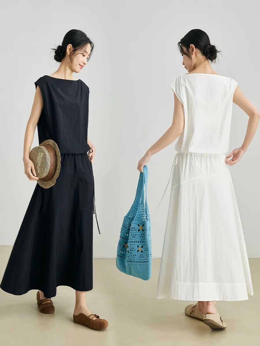 Новая женская повседневная летняя юбка-миди с завязками на талии, универсальная, свободного кроя, из хлопка, лиоцелла и нейлона
Новая женская повседневная летняя юбка-миди с завязками на талии, универсальная, свободного кроя, из хлопка, лиоцелла и нейлона