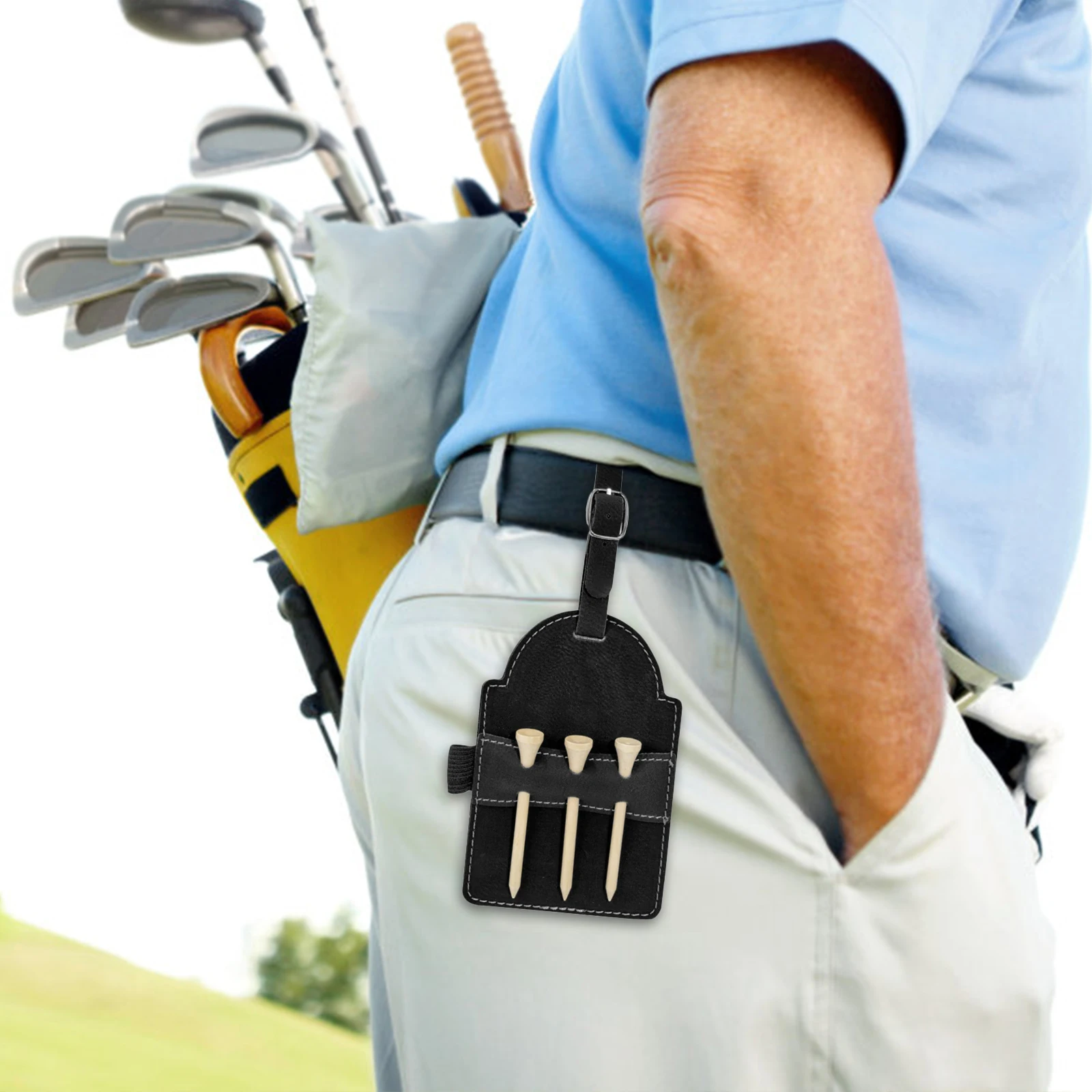 Creative Golfing Tee Holder Compact Light Weight Durable Stable Plastic Portable Tees Keeping Attachable Golf Bag Organizer
Creative Golfing Tee Holder Compact Light Weight Durable Stable Plastic Portable Tees Keeping Attachable Golf Bag Organizer