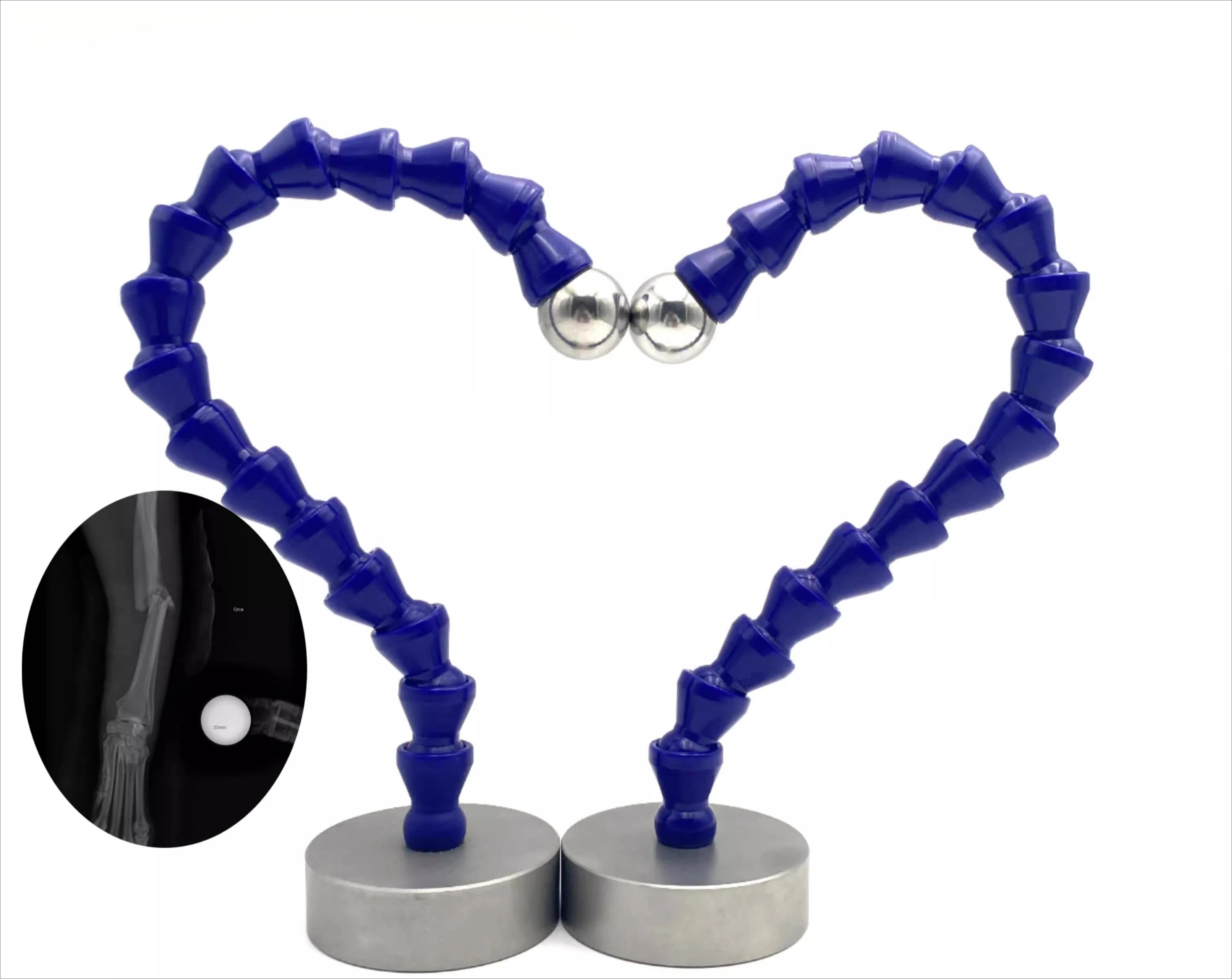 X-ray fluoroscopy size reference ball, small animal veterinary 25mm measuring ball DR set ball, pet orthopedic equipment
X-ray fluoroscopy size reference ball, small animal veterinary 25mm measuring ball DR set ball, pet orthopedic equipment