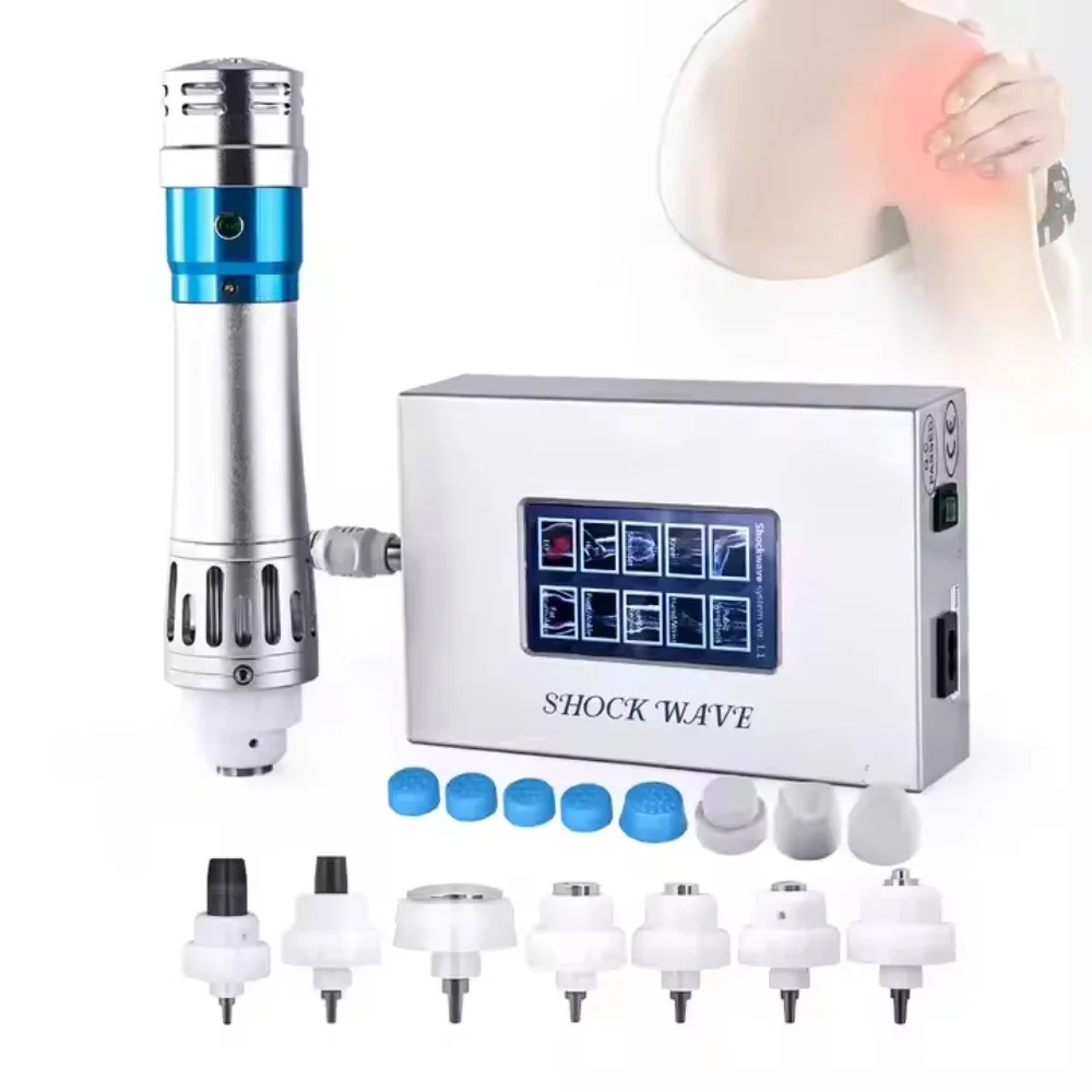 270mj Shockwave Therapy Machine With 7 Heads Body Massage ED Treatment Relax Physiotherapy New Shock Wave Equipment Pain Relief
270mj Shockwave Therapy Machine With 7 Heads Body Massage ED Treatment Relax Physiotherapy New Shock Wave Equipment Pain Relief