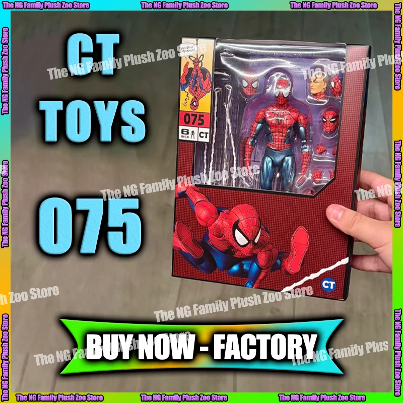 In Stock Ct Toys Spiderman Mafex 075 Peter Parker Figure The Anazing Spider-Man Mafex 185 Anime Action Figure Figurine Gift Toys
In Stock Ct Toys Spiderman Mafex 075 Peter Parker Figure The Anazing Spider-Man Mafex 185 Anime Action Figure Figurine Gift Toys