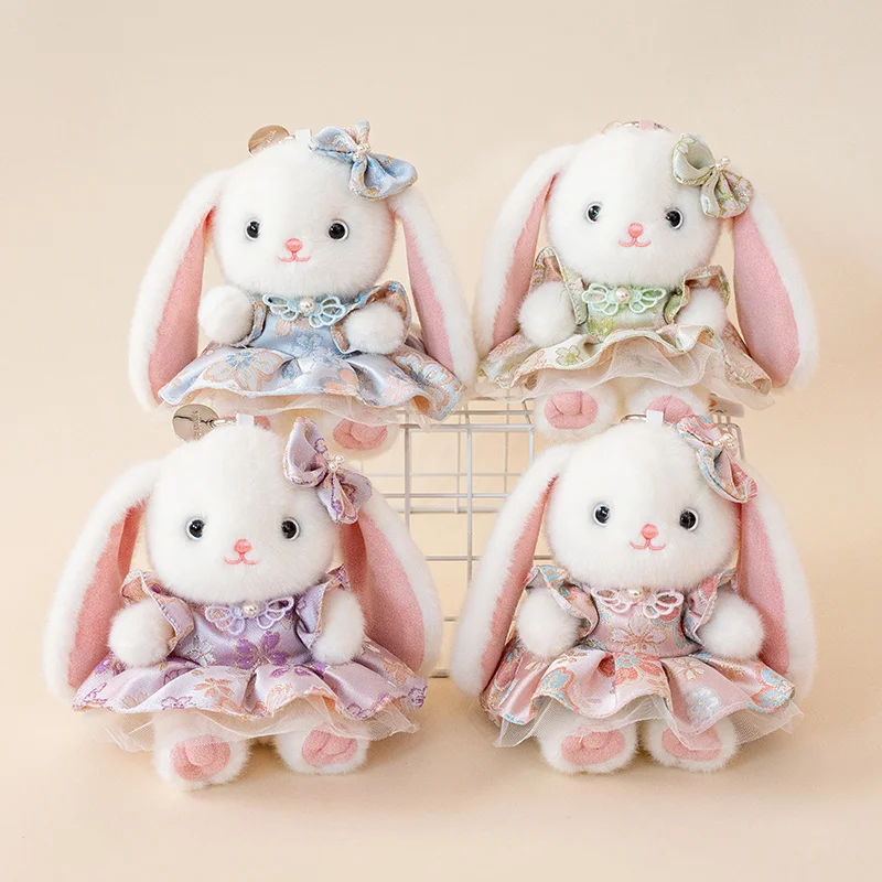 Cute Rabbit Plush Toy Pendant Soft Rabbit Keychain Adorably Backpack Decor Toys Car Key Holder Exquisite Birthday Gifts
Cute Rabbit Plush Toy Pendant Soft Rabbit Keychain Adorably Backpack Decor Toys Car Key Holder Exquisite Birthday Gifts