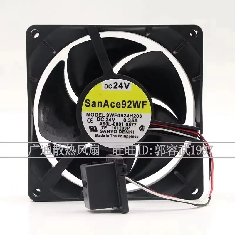 Новый вентилятор охлаждения NACO FANUC 9WF0924H203 24V 0.35A 9CM 90*90*32мм, оригинальная вставная головка A90L-0001-0577
Новый вентилятор охлаждения NACO FANUC 9WF0924H203 24V 0.35A 9CM 90*90*32мм, оригинальная вставная головка A90L-0001-0577