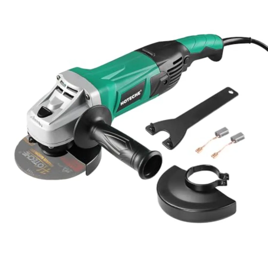 1400W Angle Grinder 125mm Grinder with 8000rpm Green Color Box Packaging
1400W Angle Grinder 125mm Grinder with 8000rpm Green Color Box Packaging