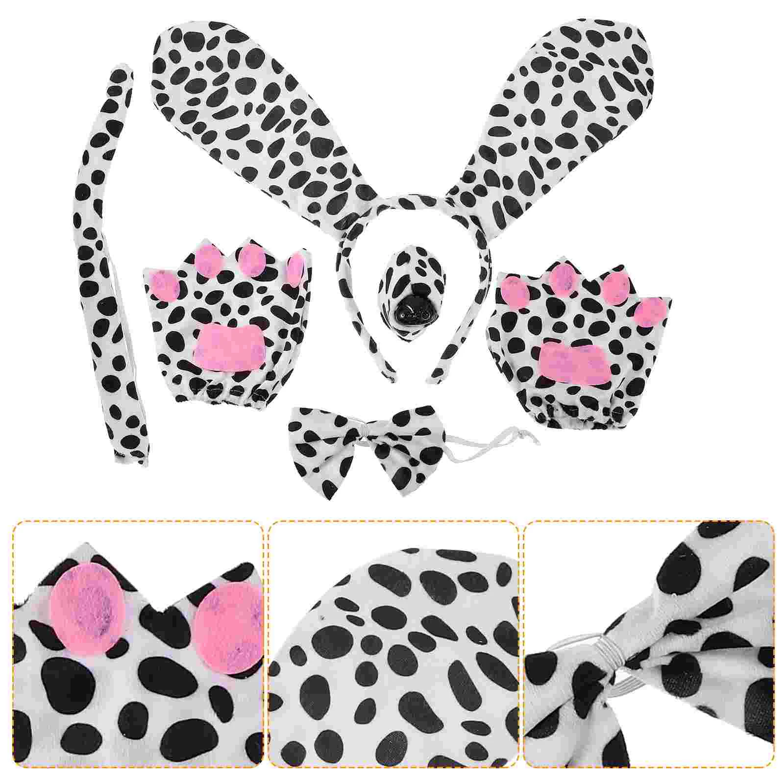 Dachshund Headband Dalmatian Nose Set Ears Animal Dress Props Dog Tail Headbands for Girls
Dachshund Headband Dalmatian Nose Set Ears Animal Dress Props Dog Tail Headbands for Girls