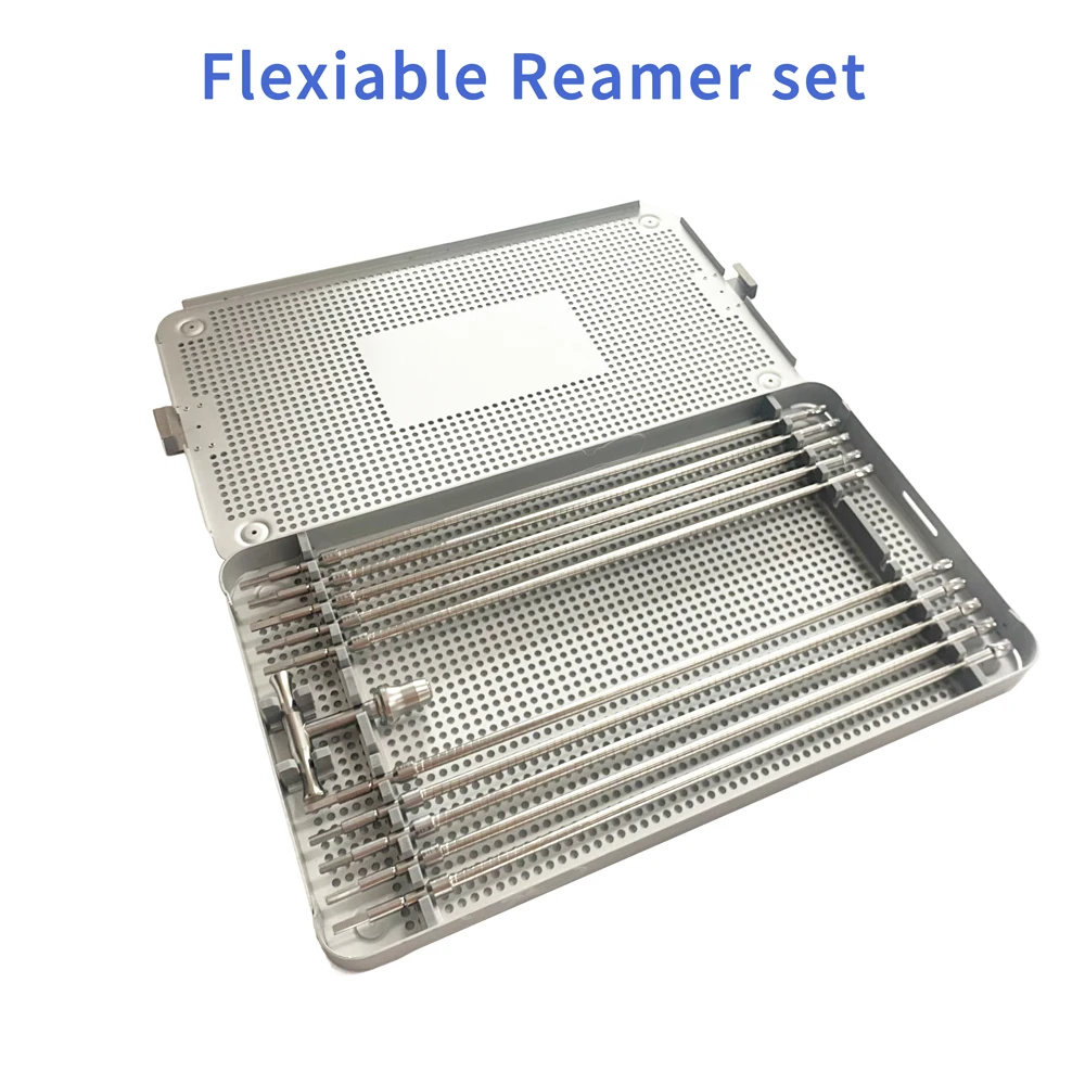 QSWTITAN 1set Orthopedic Medical Flexible Reamer Surgical Instruments Kit Orthopedic Instrument Pet
QSWTITAN 1set Orthopedic Medical Flexible Reamer Surgical Instruments Kit Orthopedic Instrument Pet