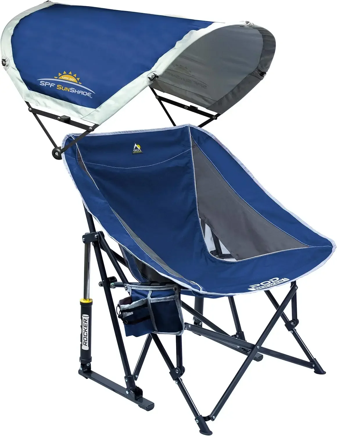 Outdoor Pod Rocker Beach Chair with SunShade Canopy Ideal for Relaxing on the Beach
Outdoor Pod Rocker Beach Chair with SunShade Canopy Ideal for Relaxing on the Beach