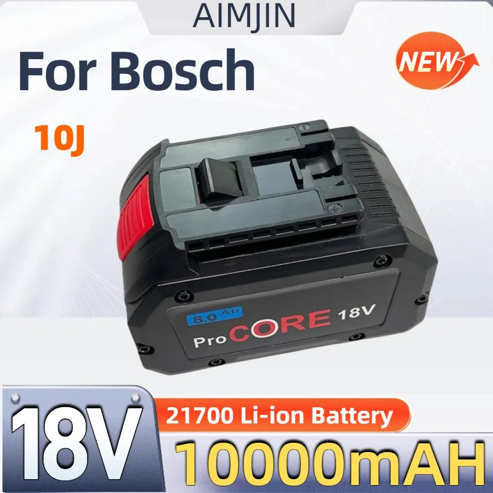 18V 10.0Ah 21700 Cell ProCORE Replacement Battery,for Bosch Professional Cordless Tools BAT609 BAT618 GBA18V8
18V 10.0Ah 21700 Cell ProCORE Replacement Battery,for Bosch Professional Cordless Tools BAT609 BAT618 GBA18V8