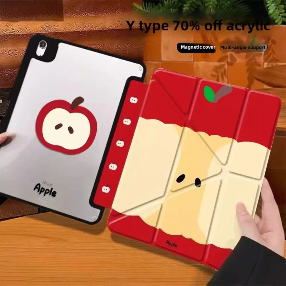 Y-образный чехол для iPad в стиле Apple. Совместим с iPad mini 7, iPad Air 1/2/3 и сериями iPad Pro 2024/2018/2019.
Y-образный чехол для iPad в стиле Apple. Совместим с iPad mini 7, iPad Air 1/2/3 и сериями iPad Pro 2024/2018/2019.