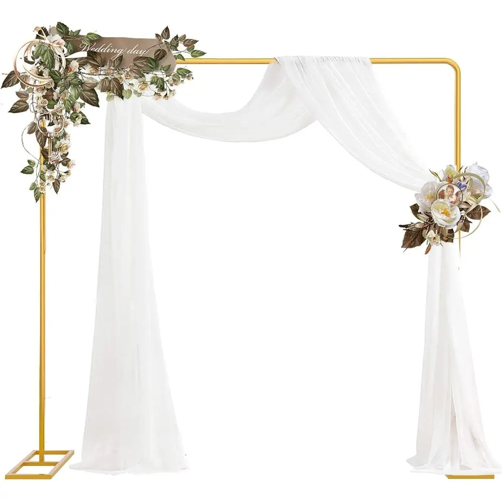 Wedding Arch Backdrop Stand Square 6.5T Heavy Duty Metal e, Balloon Arch Stand Adjustable Photo Booth Decor or Baby Showers, Hal
Wedding Arch Backdrop Stand Square 6.5T Heavy Duty Metal e, Balloon Arch Stand Adjustable Photo Booth Decor or Baby Showers, Hal