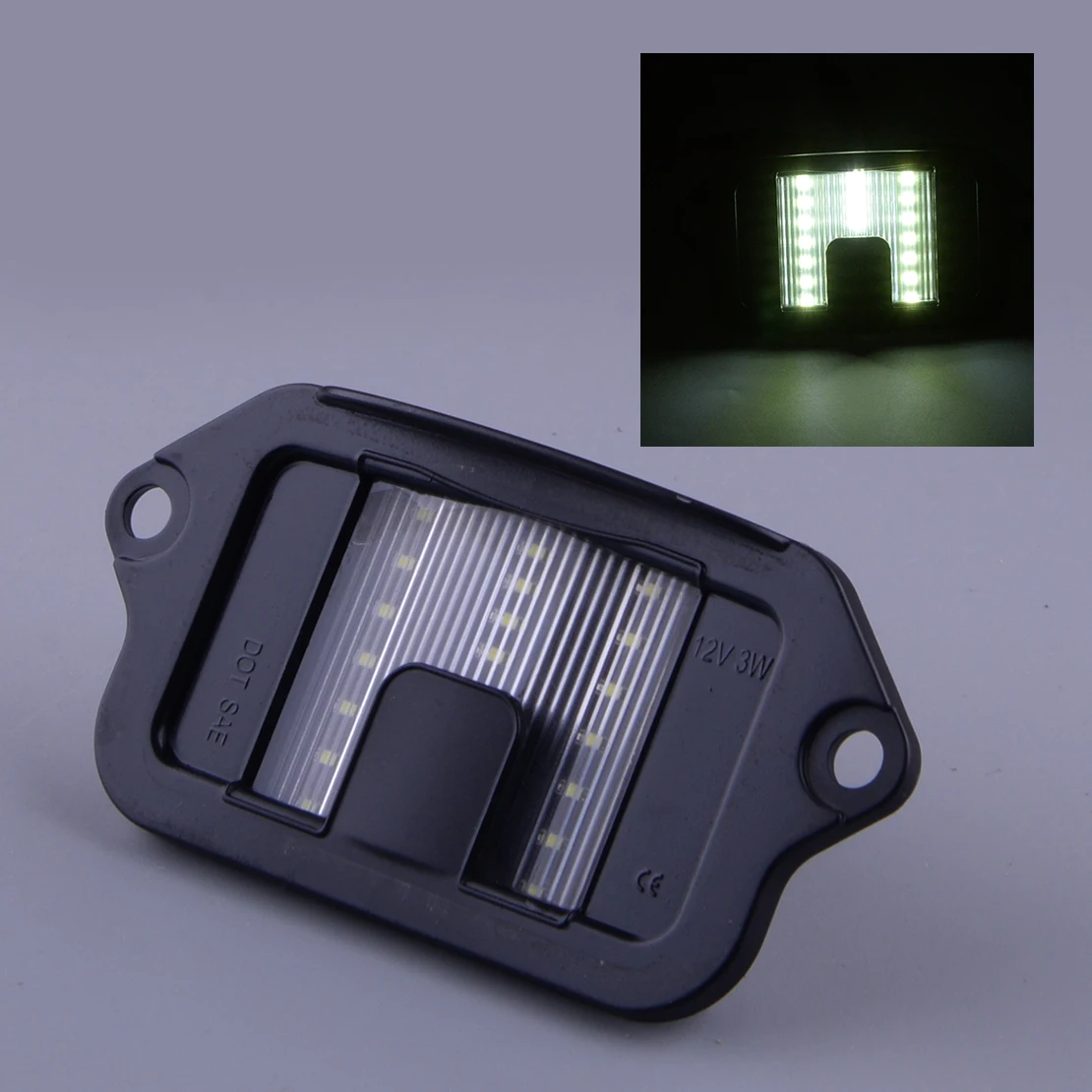 4R3Z13550AA 3W 12V SMD LED White Number License Plate Light Lamp Housing fit for Ford Mustang 2005 2006 2007 2008 2009
4R3Z13550AA 3W 12V SMD LED White Number License Plate Light Lamp Housing fit for Ford Mustang 2005 2006 2007 2008 2009