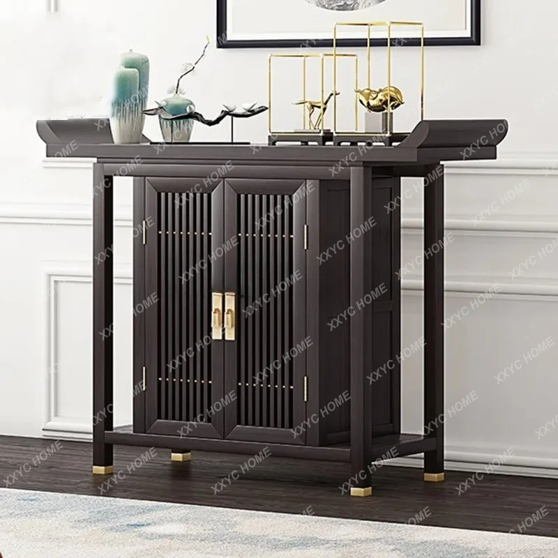 Q Foyer table Solid wood strip table, modern simple living room end view table Partition cabinet
Q Foyer table Solid wood strip table, modern simple living room end view table Partition cabinet
