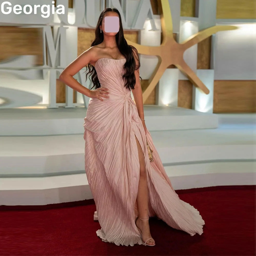 فساتين سهرات Customize Pink Column Strapless Floor-Length Formal Occasion Dresses Ruffle Zipper Up Sleeveless Birthday Dresses L
فساتين سهرات Customize Pink Column Strapless Floor-Length Formal Occasion Dresses Ruffle Zipper Up Sleeveless Birthday Dresses L