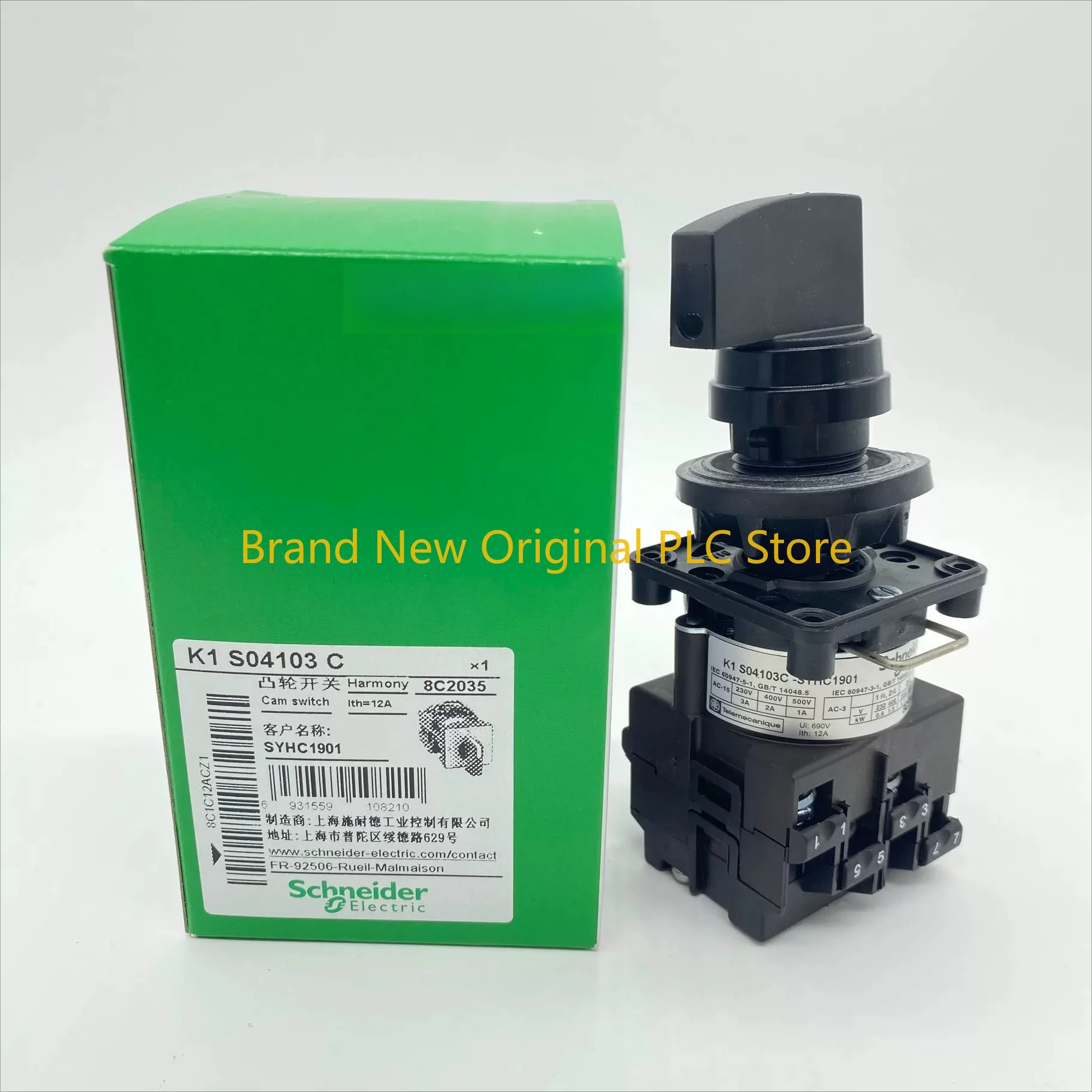 K1S04103C-SYHC1901 cam switch rotary original
K1S04103C-SYHC1901 cam switch rotary original