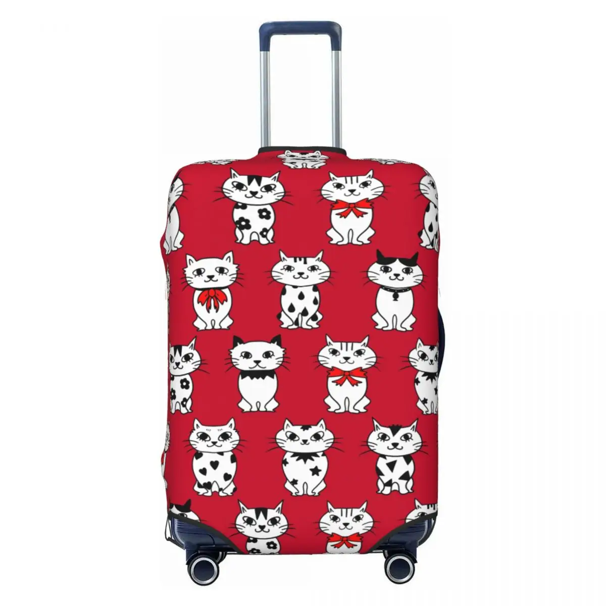 Чехол для чемодана с милым рисунком сидячих кошек, пыленепроницаемые защитные чехлы для багажа на 18-32 дюймов
Чехол для чемодана с милым рисунком сидячих кошек, пыленепроницаемые защитные чехлы для багажа на 18-32 дюймов