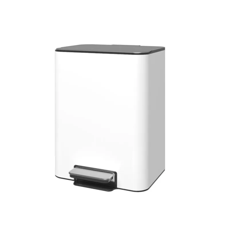 Step Pedal Trash Can with Soft-Close Lid Quiet Premium Modern Stainless Steel Odor Bin for Living Room Home Kitchen Office
Step Pedal Trash Can with Soft-Close Lid Quiet Premium Modern Stainless Steel Odor Bin for Living Room Home Kitchen Office