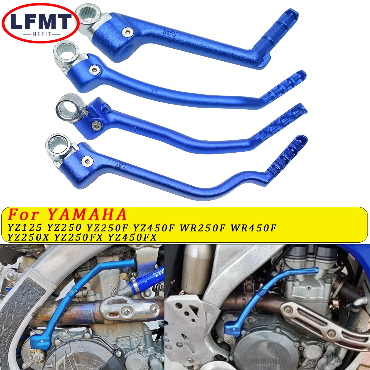 Motorcycle Forged Kick Start Lever Pedal Levers For Yamaha YZ250F YZ450F YZ250FX YZ450FX WR250F WR450F YZ125 YZ250 YZ250X YZF WR
Motorcycle Forged Kick Start Lever Pedal Levers For Yamaha YZ250F YZ450F YZ250FX YZ450FX WR250F WR450F YZ125 YZ250 YZ250X YZF WR