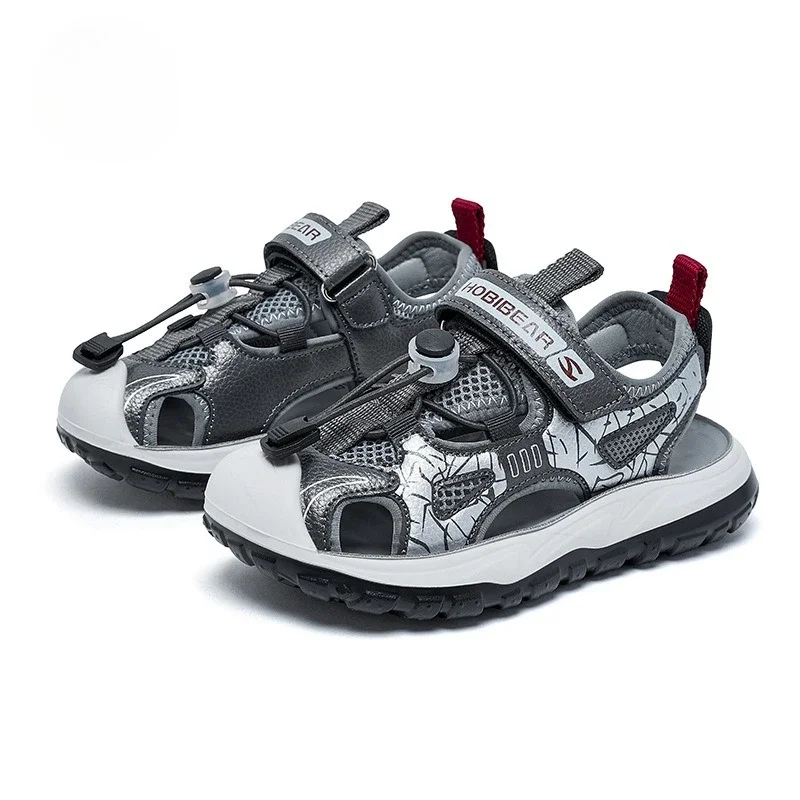 New Style Summer Beach Water Children Sandals Fashion Shoes Outdoor Non-slip Soft Bottom Leather Boys Comfortable Sandals
New Style Summer Beach Water Children Sandals Fashion Shoes Outdoor Non-slip Soft Bottom Leather Boys Comfortable Sandals