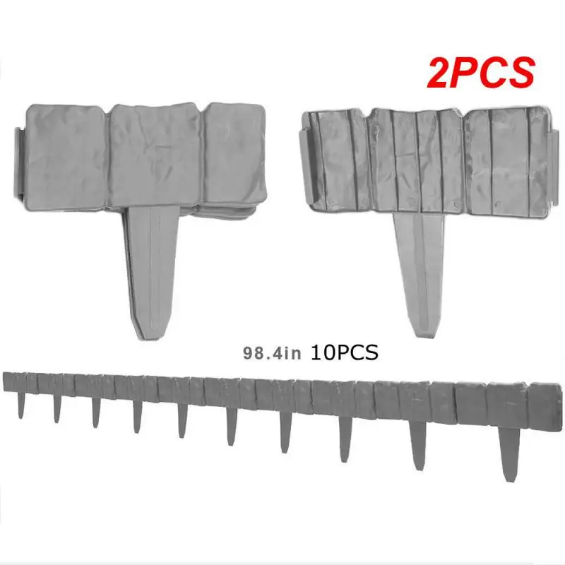2PCS Garden Fence Cobblestone Border Plastic Lawn Edging Plant Border Decorations Flower Bed Border Outdoor Landscape
2PCS Garden Fence Cobblestone Border Plastic Lawn Edging Plant Border Decorations Flower Bed Border Outdoor Landscape