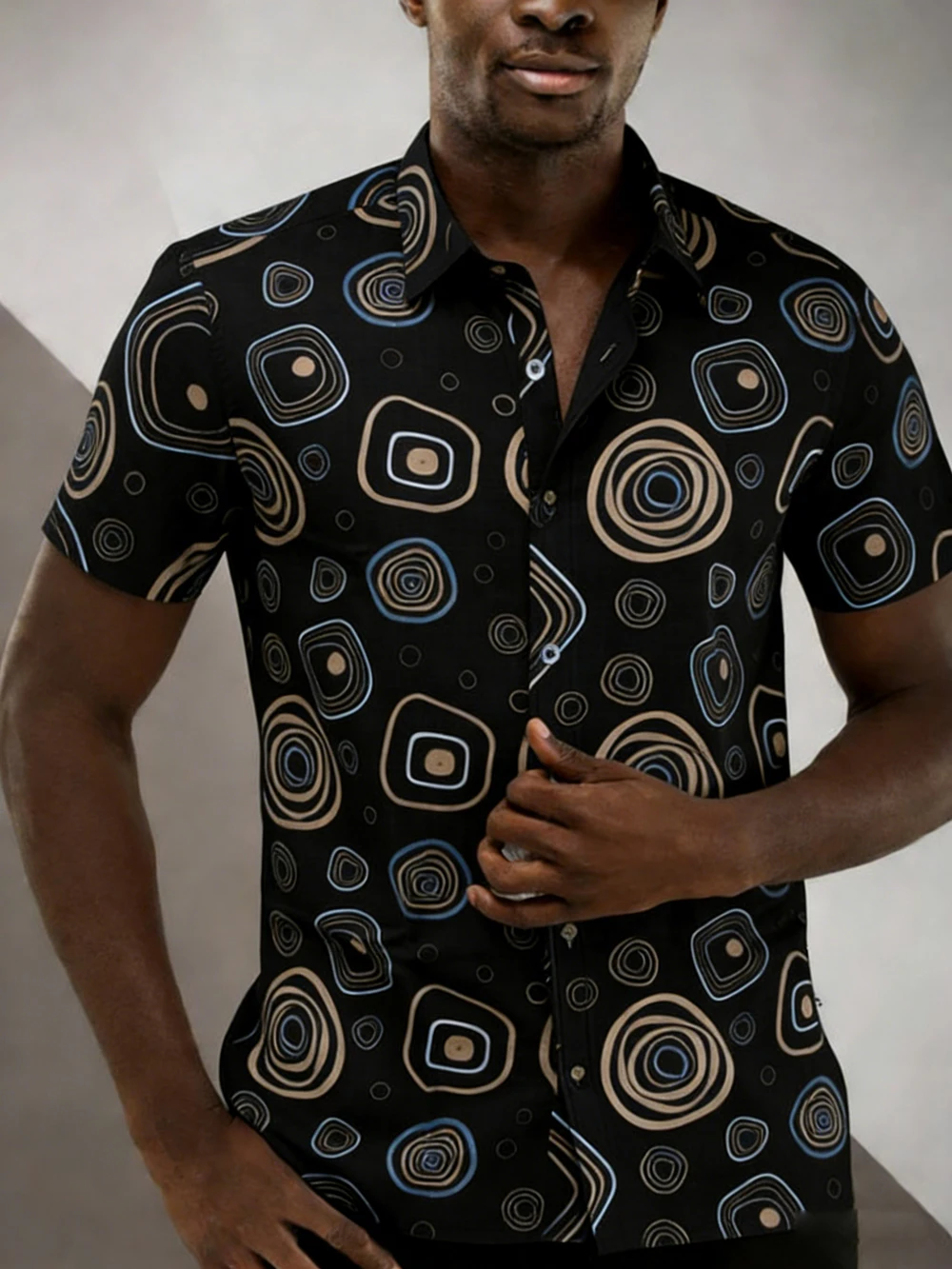 Men's Colorful Pattern High-Definition Printed Shirt Fashion Leisure Short-Sleeve Designer Shirt Hawaiian Social Men's Clothing
Men's Colorful Pattern High-Definition Printed Shirt Fashion Leisure Short-Sleeve Designer Shirt Hawaiian Social Men's Clothing