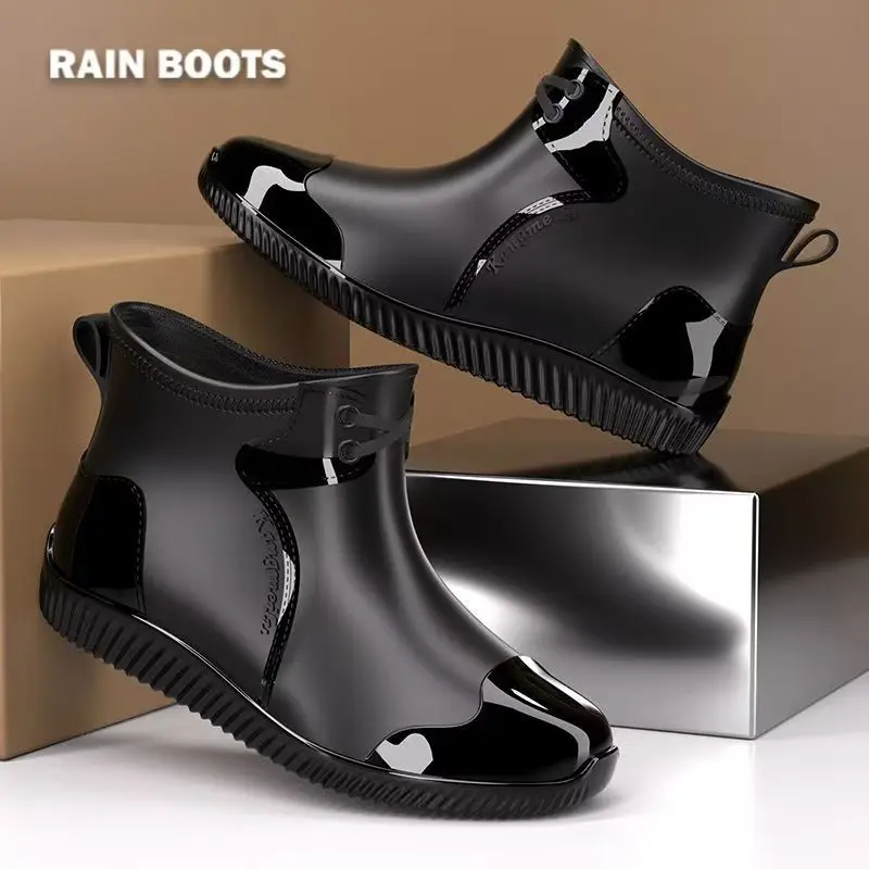 Faionable ort Rain Boots Men's Anti-slip Waterproof Kitchen Car Wa Workwear Wear-resistant Fce-lined Warm Boots
Faionable ort Rain Boots Men's Anti-slip Waterproof Kitchen Car Wa Workwear Wear-resistant Fce-lined Warm Boots