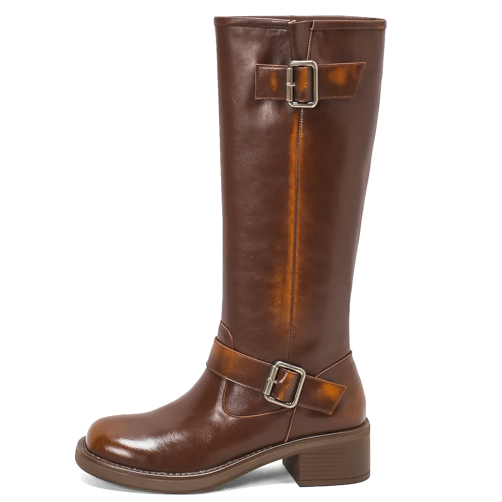 ENMAYERHot 2023 New Genuine Leather Knee High Boots Women Vintage Casual Shoes Fashion Long Boots Woman Autumn Winter
ENMAYERHot 2023 New Genuine Leather Knee High Boots Women Vintage Casual Shoes Fashion Long Boots Woman Autumn Winter