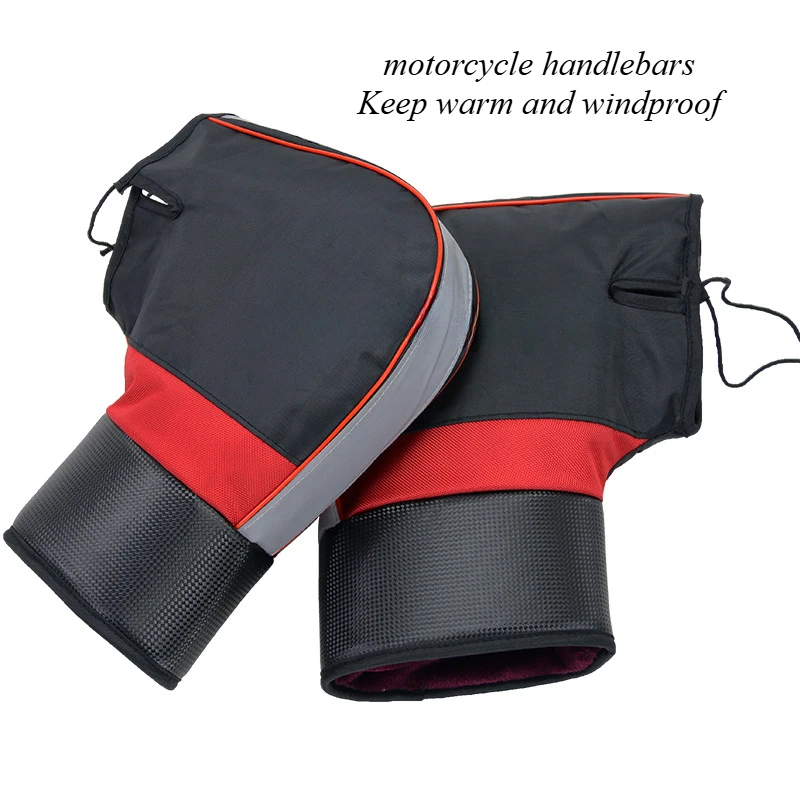 Motorcycle Handlebar Cover Winter Battery Bike Windshield Gloves Windproof Warm Handle Thickened Reflective Strip
Motorcycle Handlebar Cover Winter Battery Bike Windshield Gloves Windproof Warm Handle Thickened Reflective Strip