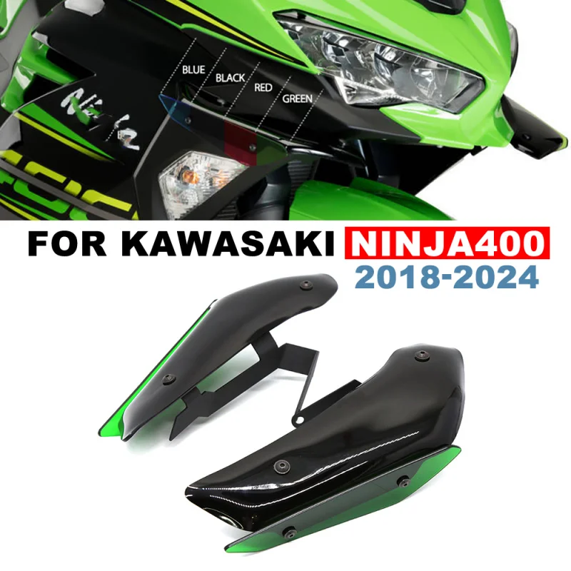 Для KAWASAKI NINJA 400 NINJA 400 2018-2024 мотоциклетный комплект аэродинамического крыла с фиксированным крылышком, боковой спойлер, прижимная сила, крылышко 2023
Для KAWASAKI NINJA 400 NINJA 400 2018-2024 мотоциклетный комплект аэродинамического крыла с фиксированным крылышком, боковой спойлер, прижимная сила, крылышко 2023