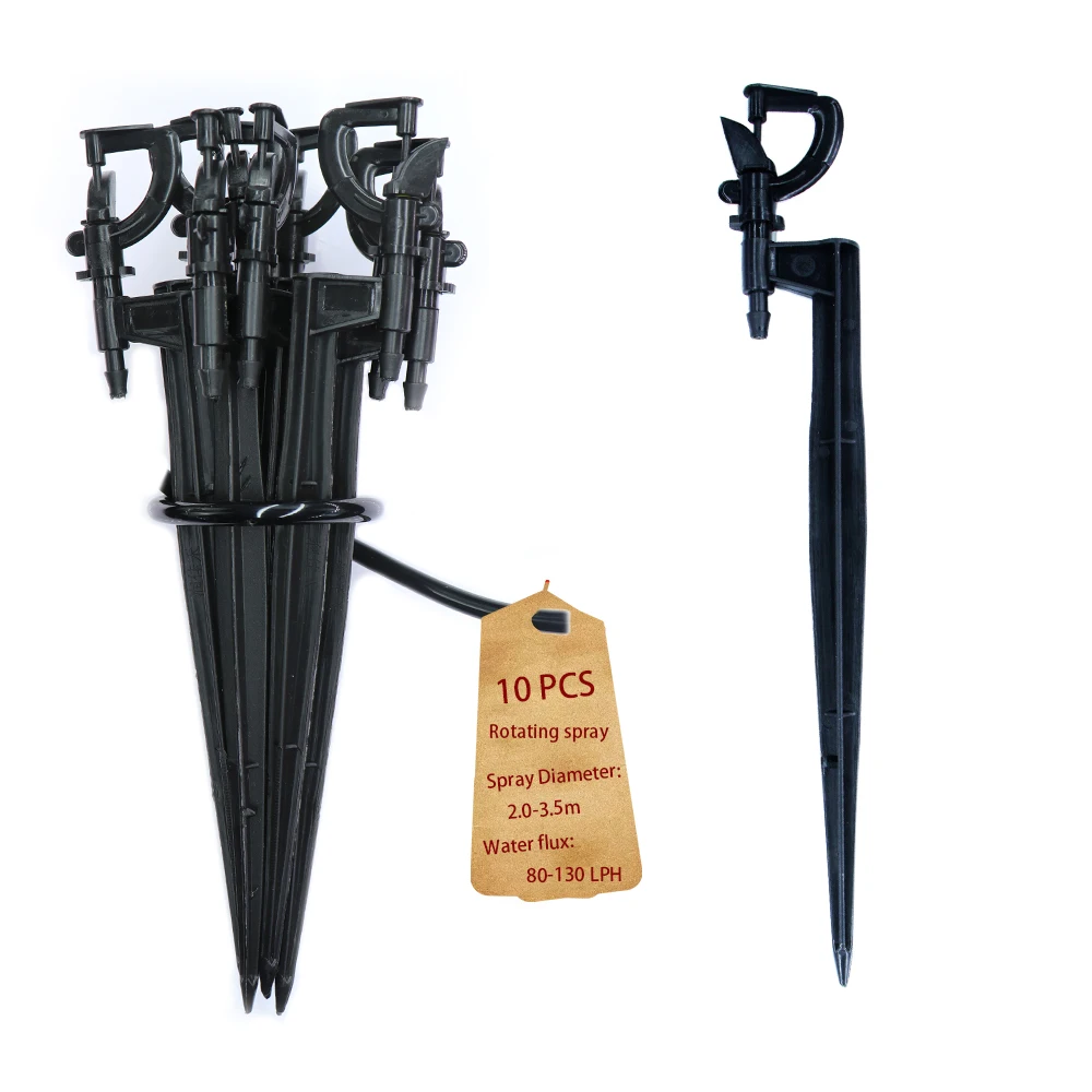 Greenhouse adjustable sprinkler 360°G leaf nozzle flow80-160L/h Irrigation components Garden plant lawn watering drip irrigation
Greenhouse adjustable sprinkler 360°G leaf nozzle flow80-160L/h Irrigation components Garden plant lawn watering drip irrigation