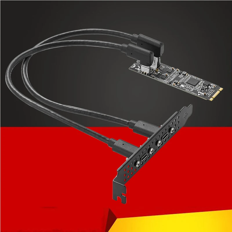 Плата расширения M.2-2 порта типа C, чип ASM3142, USB 3,2 Gen2 10 Гбит/с, контроллер USB C NGFF 22x80 B Ключ M, переход данных
Плата расширения M.2-2 порта типа C, чип ASM3142, USB 3,2 Gen2 10 Гбит/с, контроллер USB C NGFF 22x80 B Ключ M, переход данных